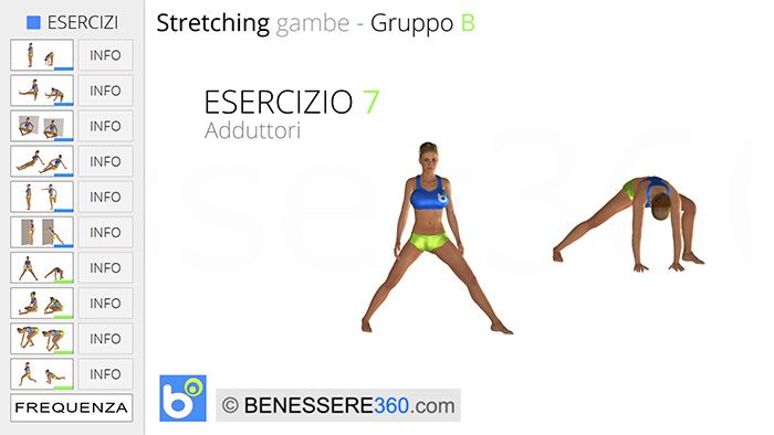 Stretching Per Le Gambe: Esercizi Di Allungamento